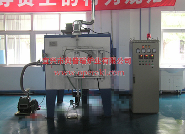 預(yù)抽真空氮氣保護(hù)馬弗罐式室式爐